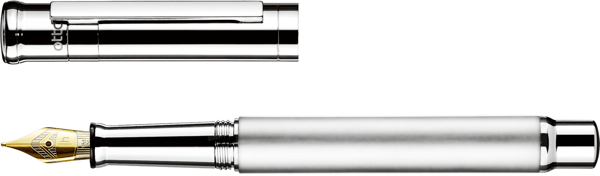 design04 Ballpoint Pen Frosted yellow gold